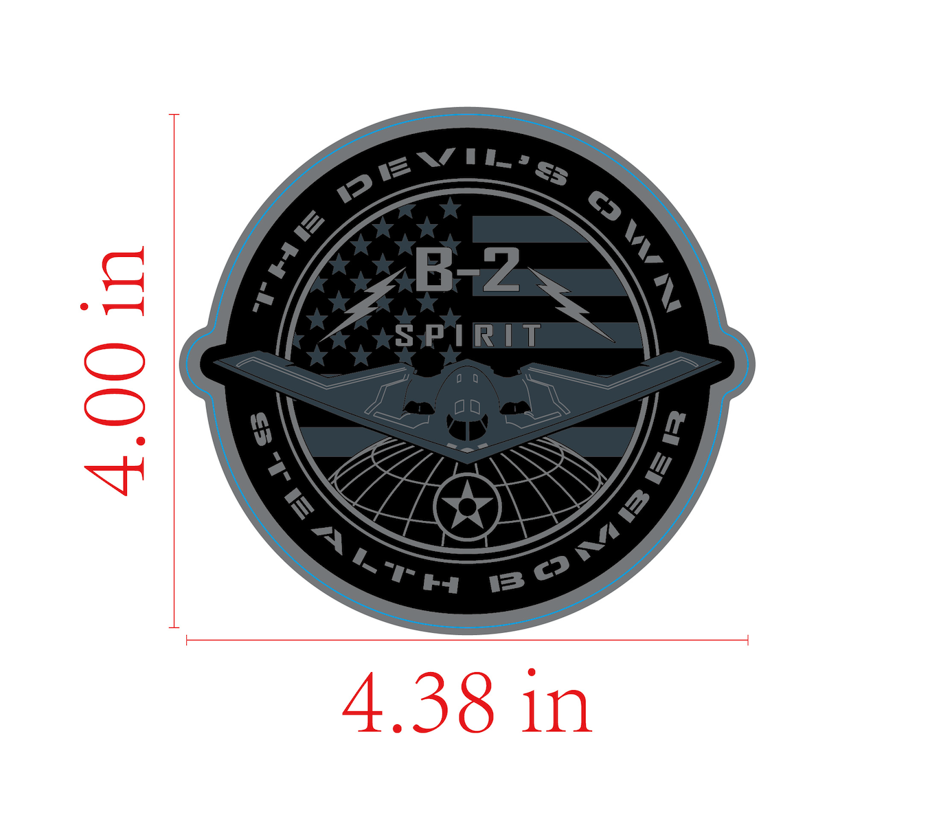 B-2 Bomber - Sticker