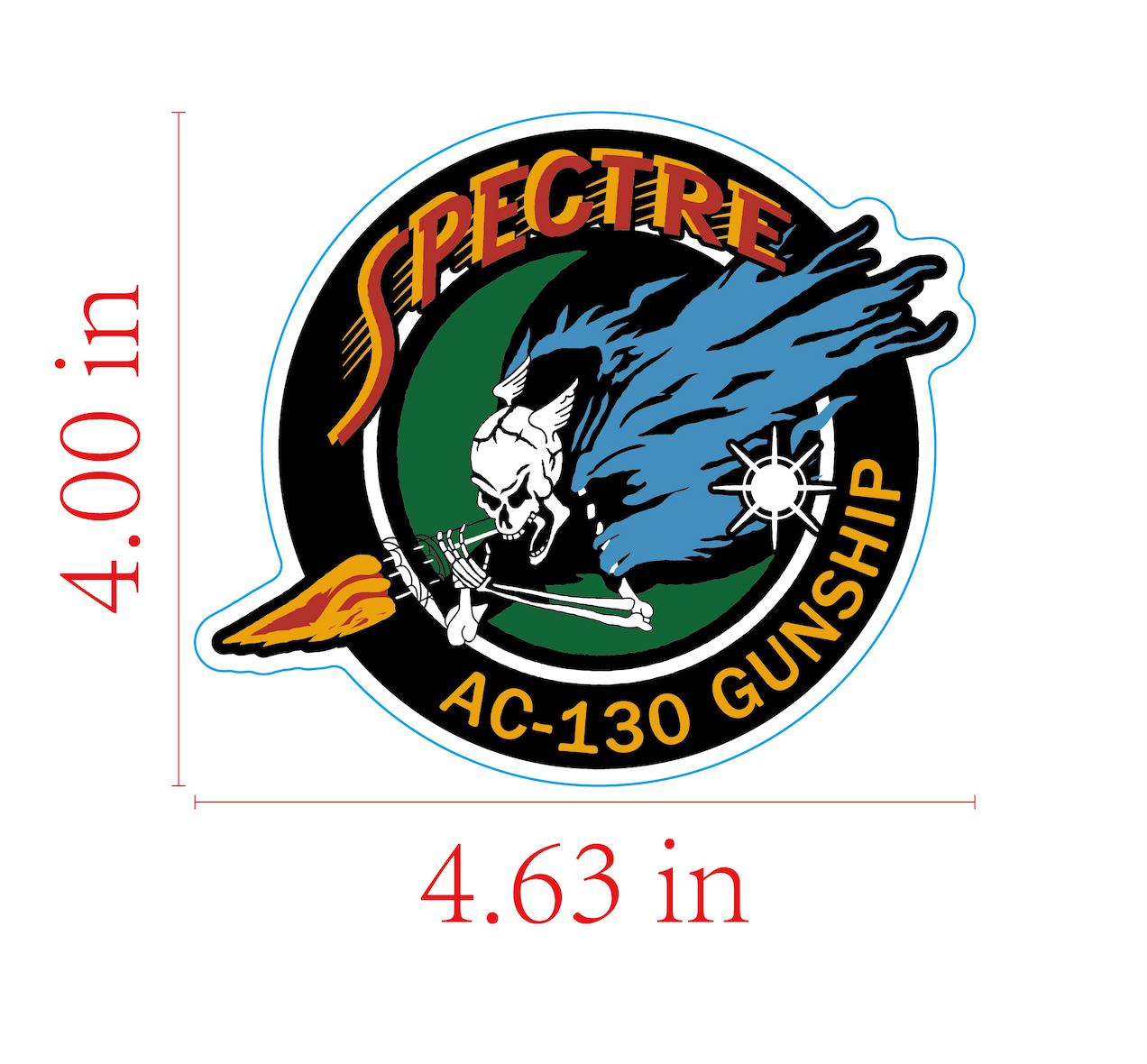 Spectre- Sticker