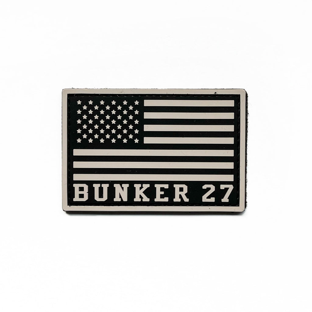 Bunker 27 USA Flag Patch