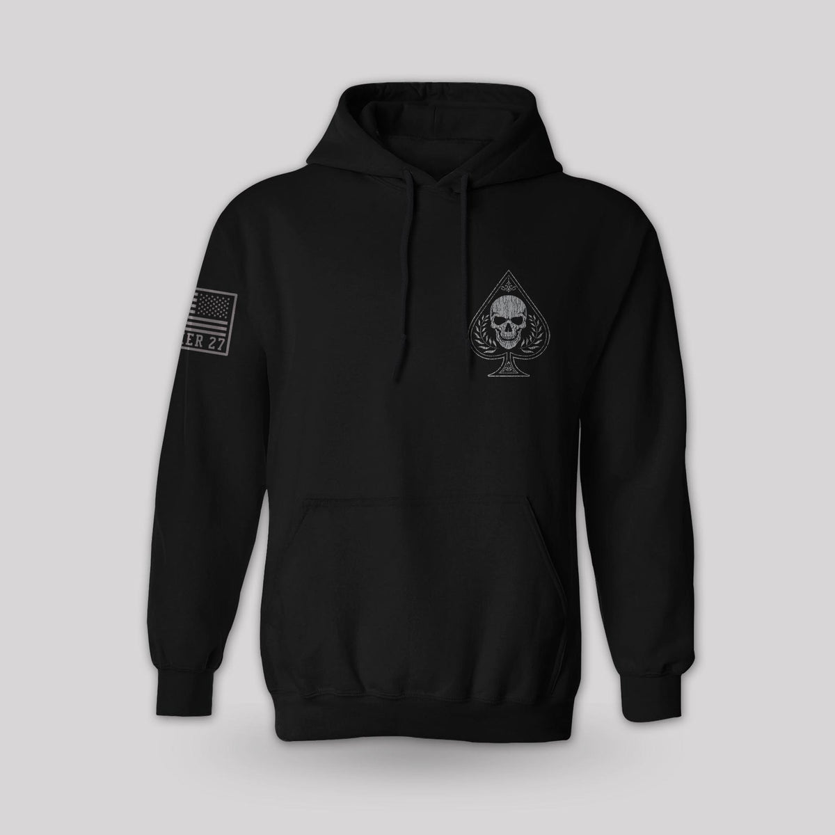 Ace of Spades - Death Dealers pullover hoodie, front view