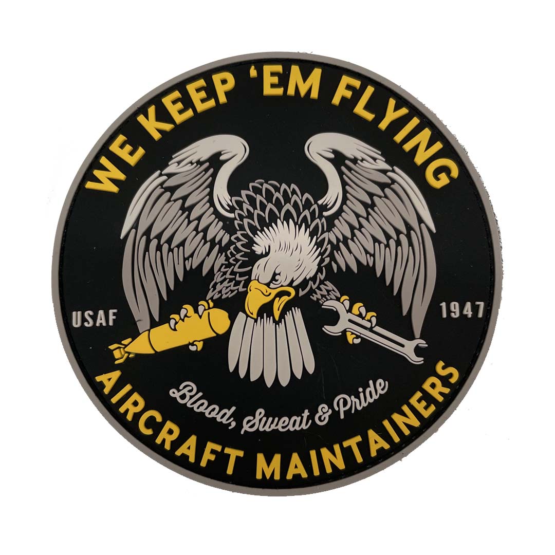 Aircraft Maintainer - We Keep 'Em Flying Patch by Bunker 27