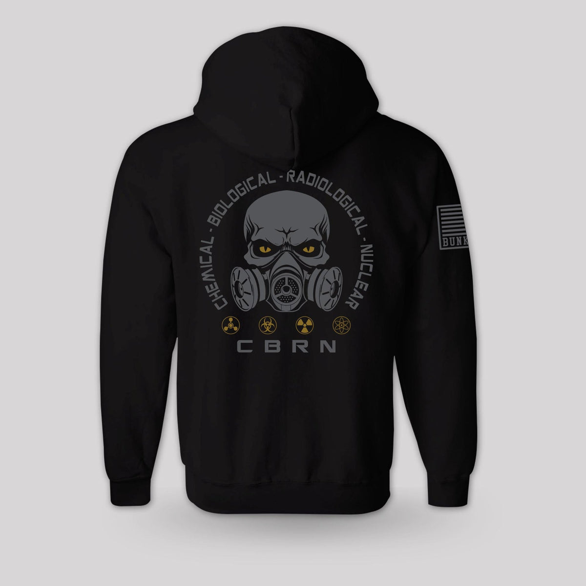 Bunker 27 CBRN military pullover hoodie