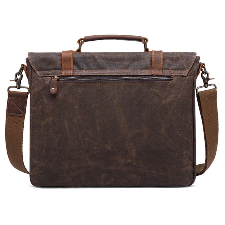 Vintage Leather Messenger