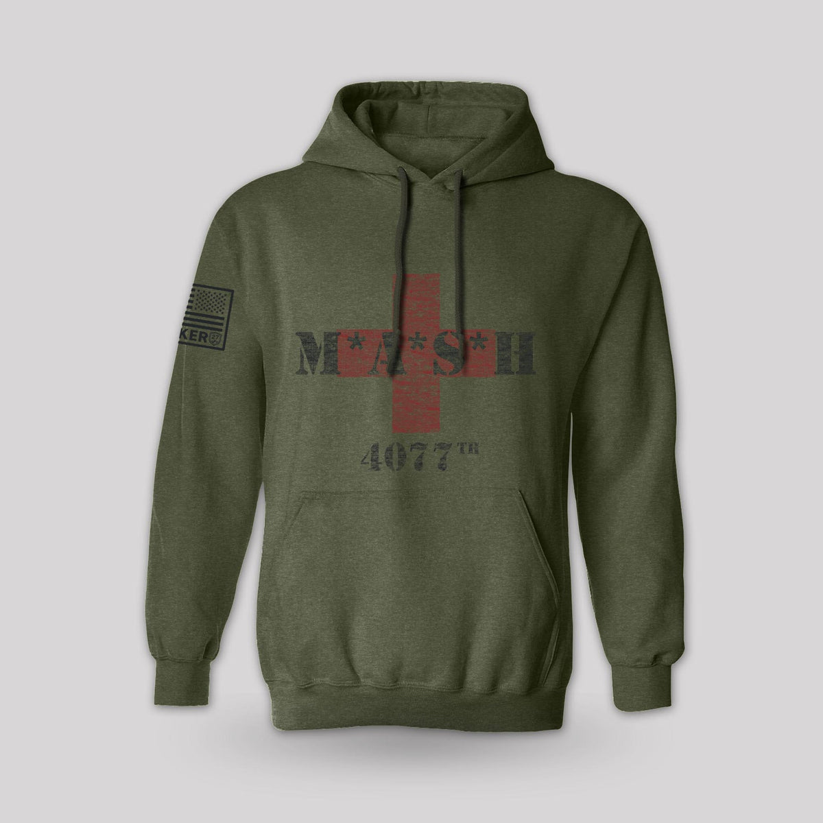 Bunker 27 MASH military pullover hoodie