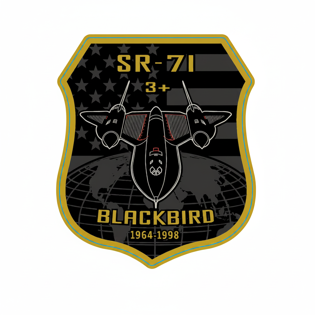 SR-71 Blackbird- Sticker