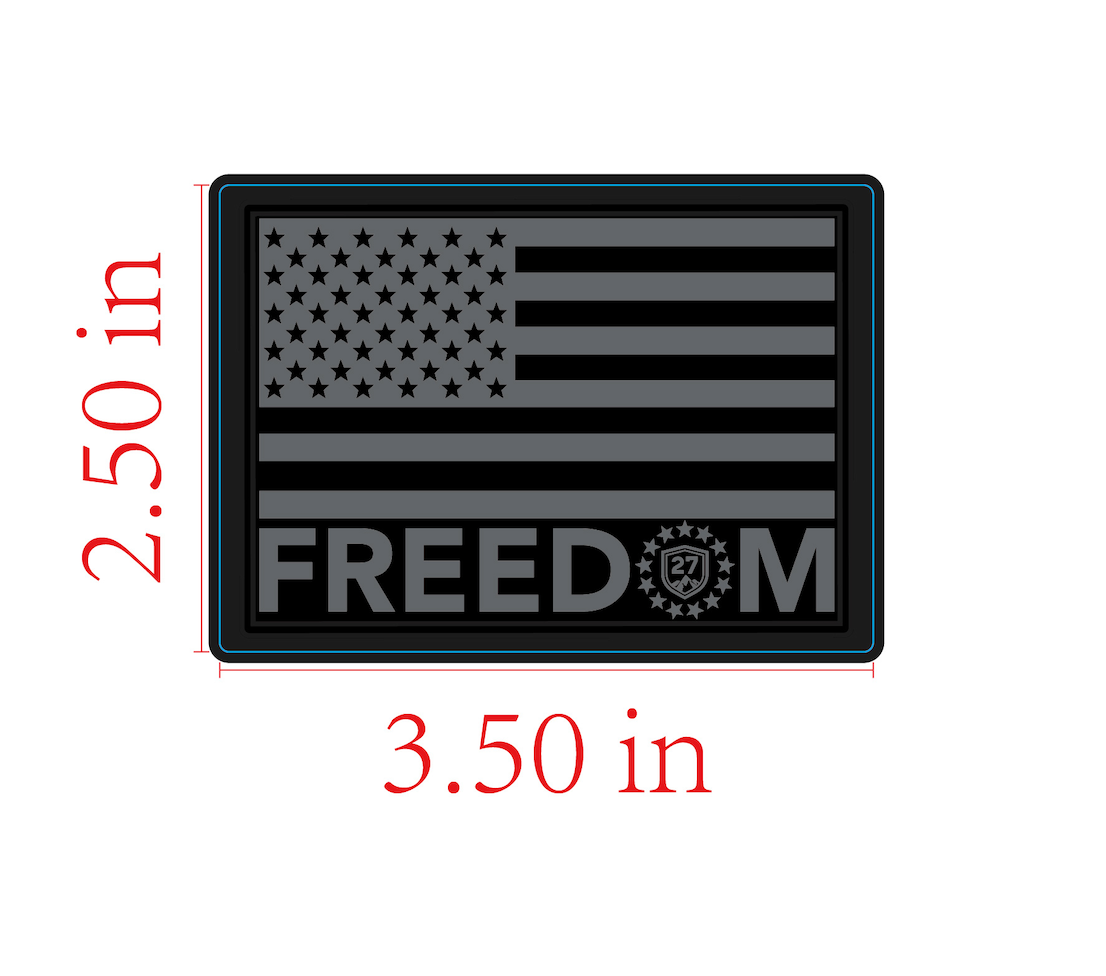 Freedom Flag- Sticker
