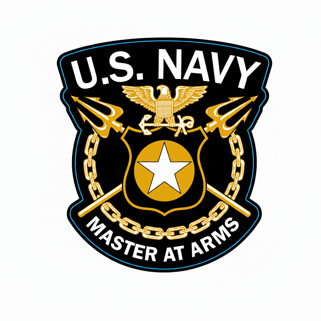 Master At Arms - Sticker