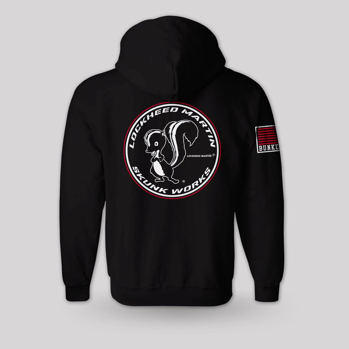 Bunker 27 Skunkworks Lightweight military pullover hoodie