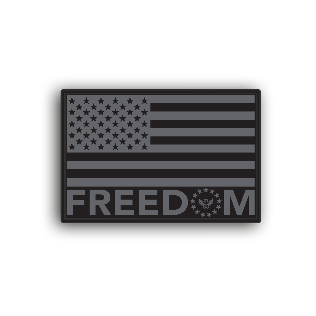 Freedom Flag Patch RWB